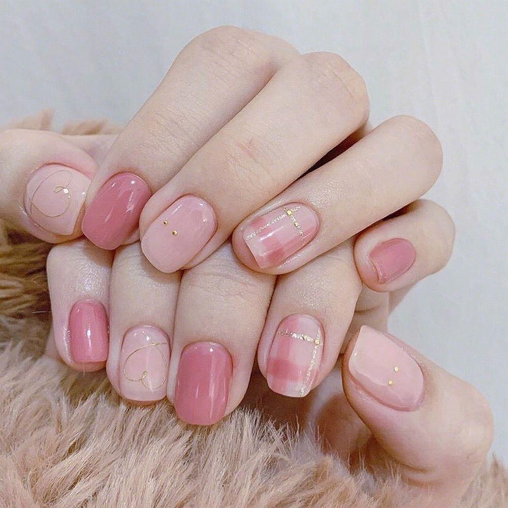 Preva Brush Nail Art Dua Sisi Untuk Manicure DIY