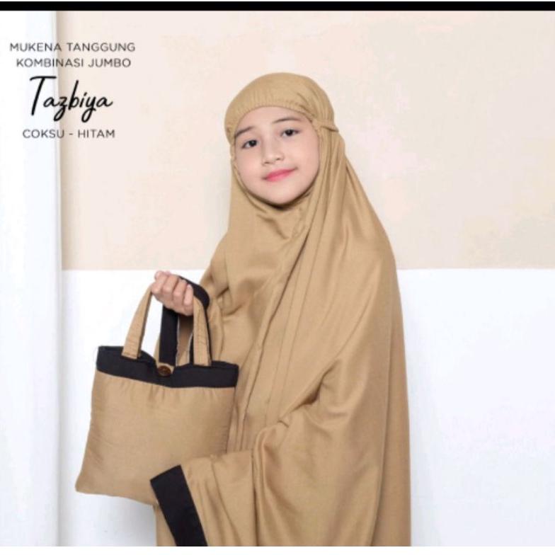 Nzq55 Mukenah Kombinasi anak 7-13 tahun  2022 / mukena anak perempuan / mukenah anak 10 tahun / muke