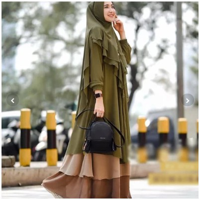 gamis wanita havana syari Pakaianwanita