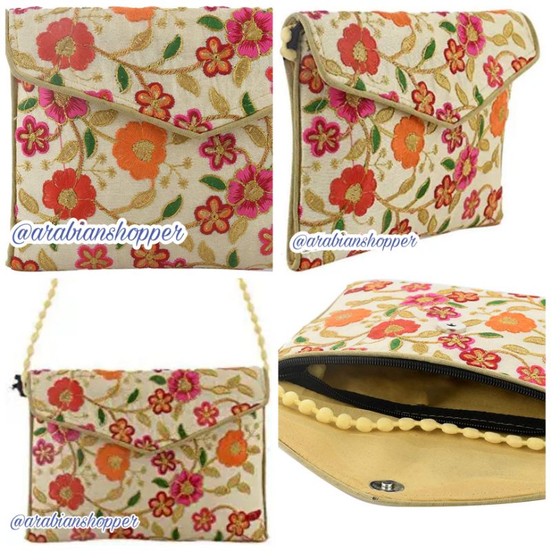 tas etnik selempang / sling bag ethnic/ tas india / tas bordir / souvernir tas