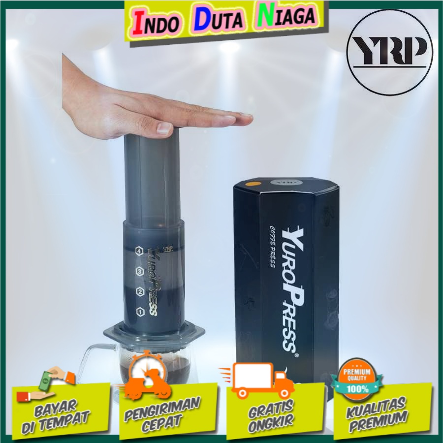 YuroPress Set Portable French Press Coffee Maker - YRP350