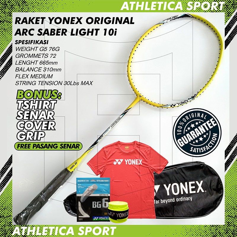 RAKET BADMINTON YONEX ARCSABER LIGHT 10i ORIGINAL