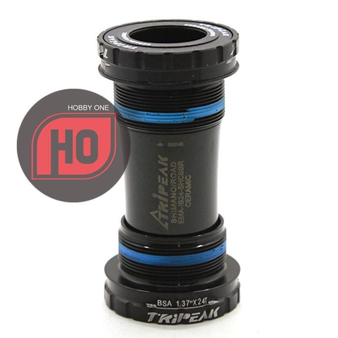 .........] TRIPEAK BB BSA CERAMIC Shimano HT2 Road Bottom Bracket BLACK