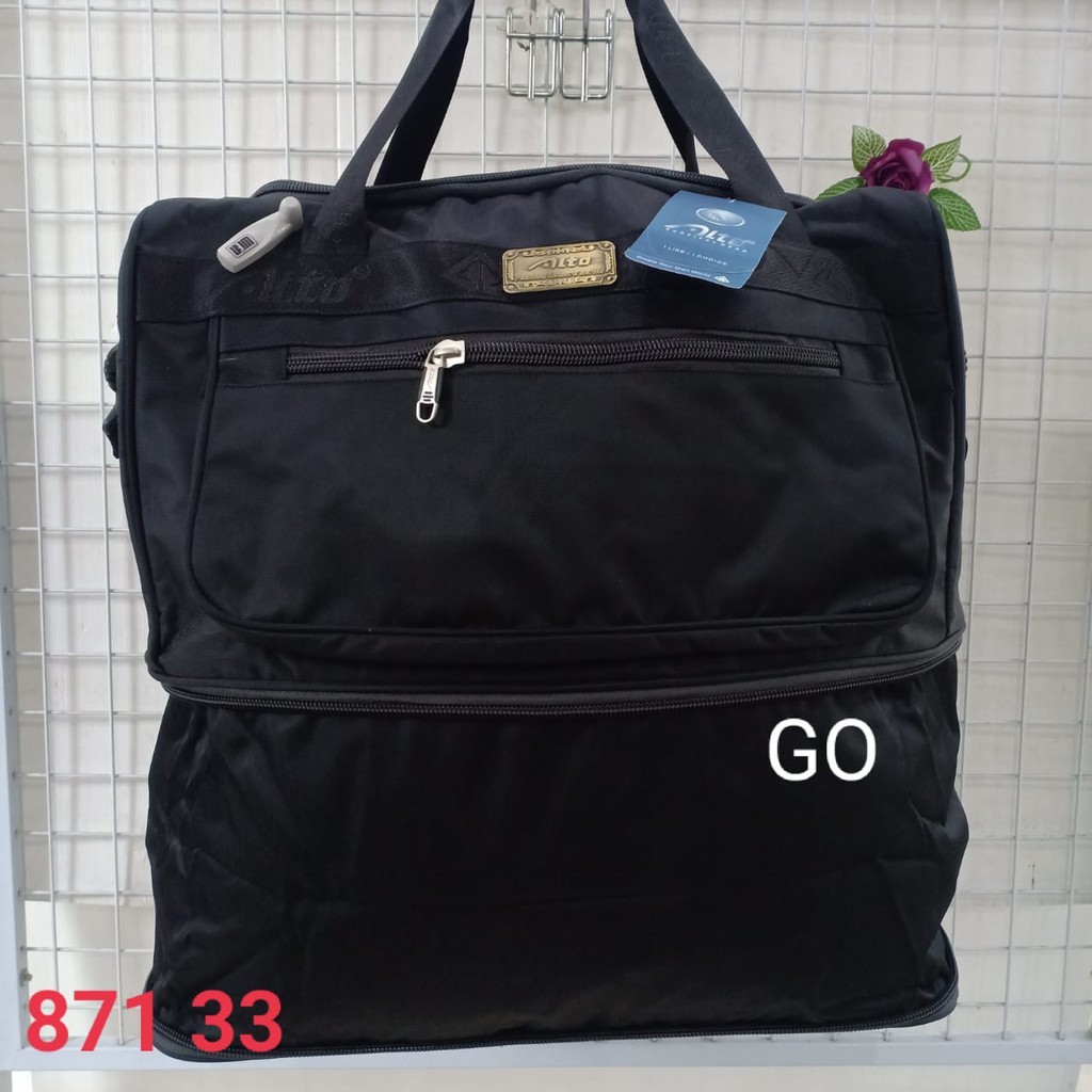 gos AC ALTO Travel Bag Bisa Diperbesar Ke Bawah Tas Alto Tas Pakaian Pria dan Pakaian Wanita