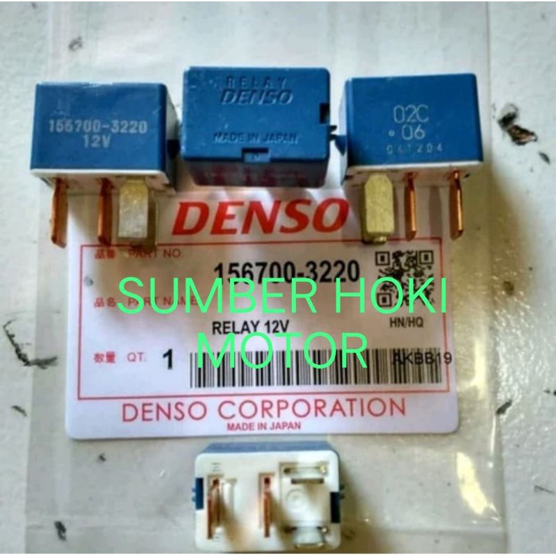 Jual Relay Biru V Kaki Universal Denso Shopee Indonesia