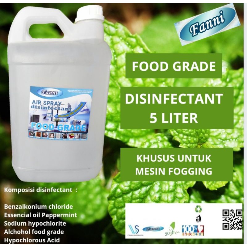 disinfectant mesin fogging food grade