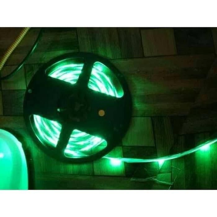 Jual Lampu Led Lestrip Strip RGB WARNA WARNI 5M AC 220V+ADAPTOR+REMOTE lamp