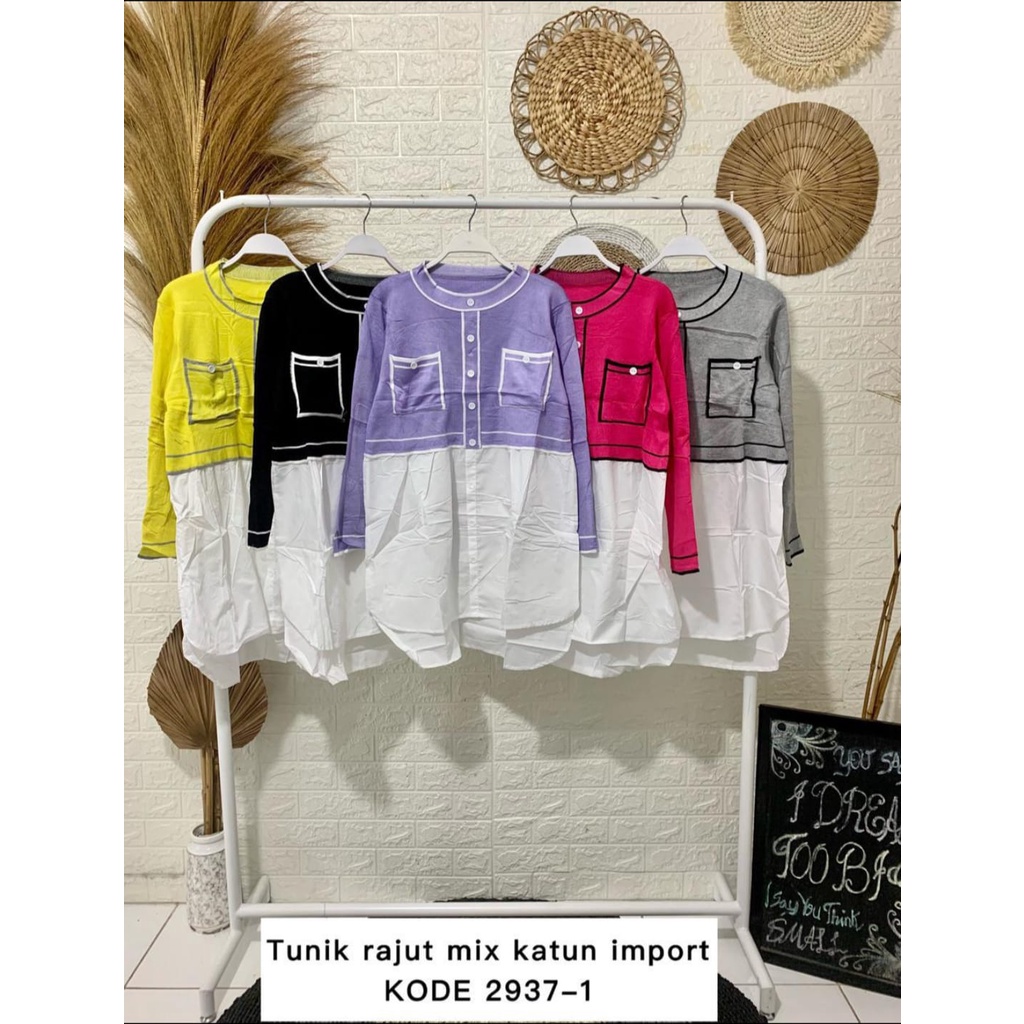TUNIK RAJUT MIX KATUN IMPORT