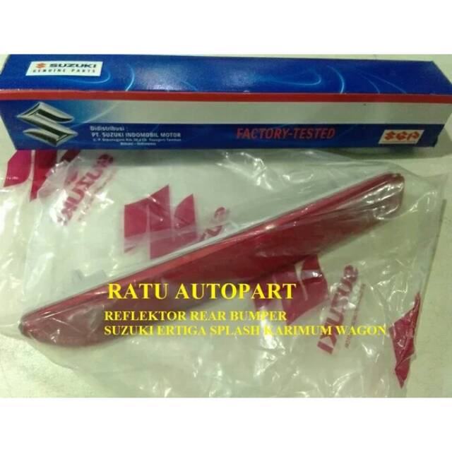 Mata Kucing Suzuki Ertiga, Splash, Karimun Wagon. Reflektor Lampu Bemper Belakang.