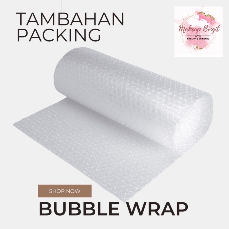 

BUBBLE WARP UNTUK TAMBAHAN EXTRA PACKING packing kado