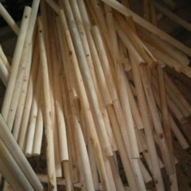 Dowel kayu  jati  belanda  diameter 3 5cm 35mm panjang 50cm 