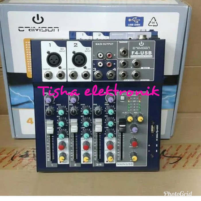 MIXER CRIMSON F4 USB  4CHANEL