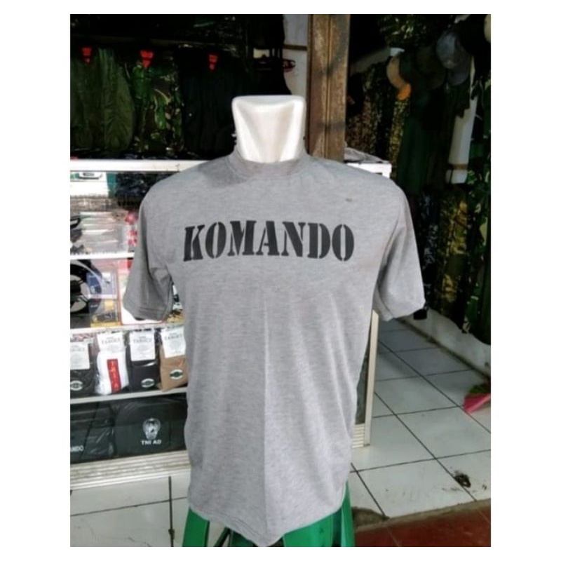 KAOS KOMANDO/KAOS KOMANDO ABU/KAOS KOMANDO TERBARU/COD KAOS KOMANDO /KAOS TERBARU KOMANDO TNI ARMY /KAOS KOMANDO TACTICAL ARMY