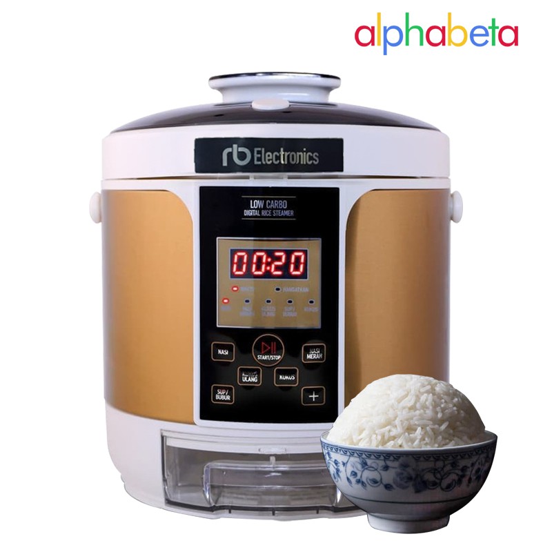 Recooker Low Carbo Penanak Nasi Rendah Gula Karbohidrat Rice Cooker Shopee Indonesia