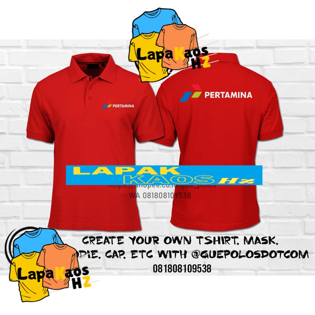 BAJU KAOS POLO TSHIRT PERTAMINA BUMN - KAOS PERTAMINA BUMN -  POLOSHIRT PERTAMINA - BAJU PERTAMINA #