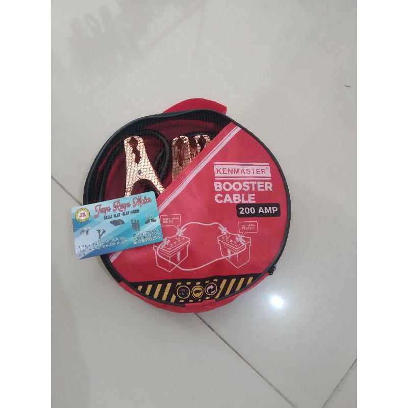 kabel Aki jumper accu Mobil Motor 200Ampere Pancing stater Cas Battery pjg 2m