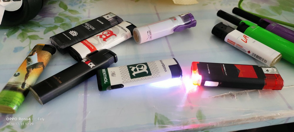 Korek Gas Bara Senter Dm-410led (5 Pcs)