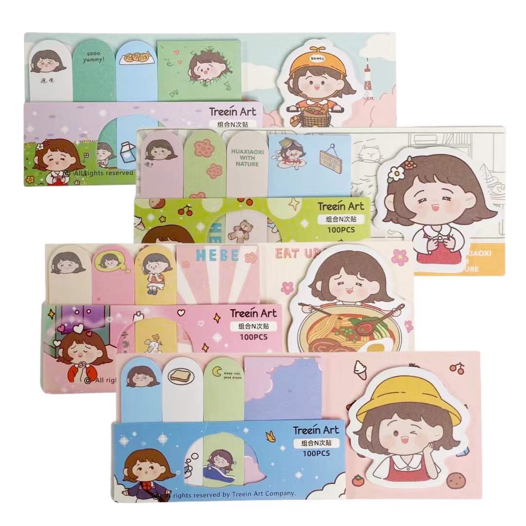 

Scoop Sticky Note Kertas Pesan (dengan lem, mudah dilepas) Sakura Girl 41235700