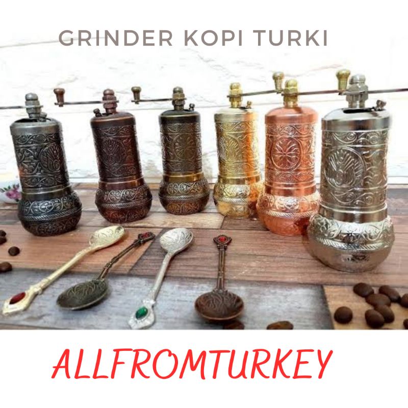 GRINDER  KOPI ANTIK TURKI | PENGGILING MANUAL