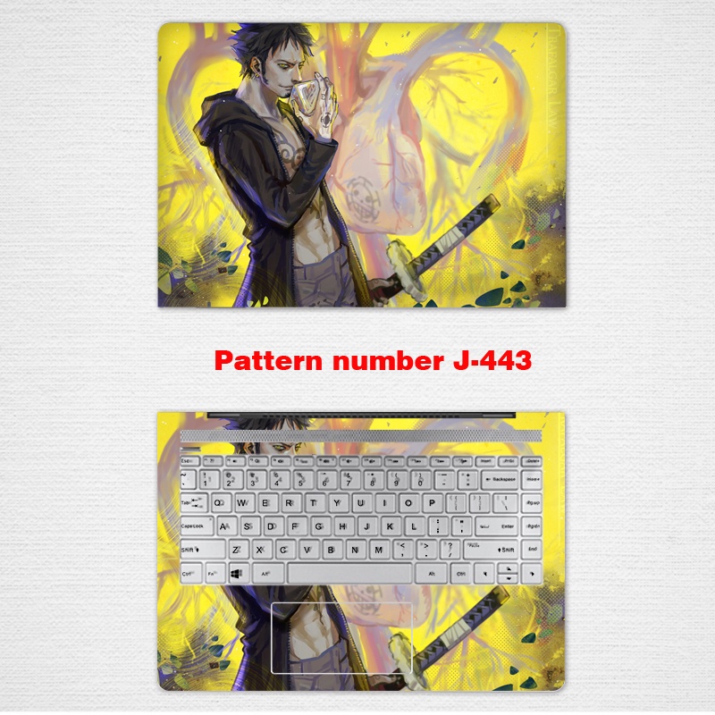 One Piece Computer Stickers Computer Laptop Skin Vinyl 2 Sides Laptop Skin for 11/12/13/14/15/17 Inch Universal  Lenovo G50-80 Notebook Sticker Y50-70 Computer Film R720 S410 G510 G480 G400 Shell Protective Film B50 E40 Wallpaper 14 / 15.6 &quot;