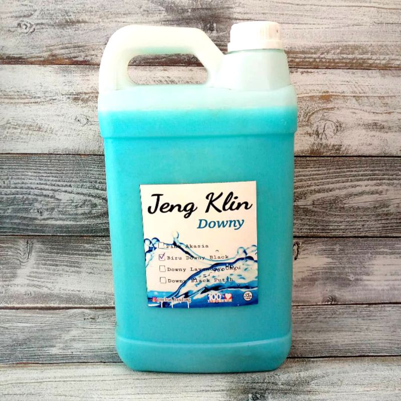 Softener Jeng Klin 5 Liter ( Pengharum & Pelembut Pakaian ) wangi Downy