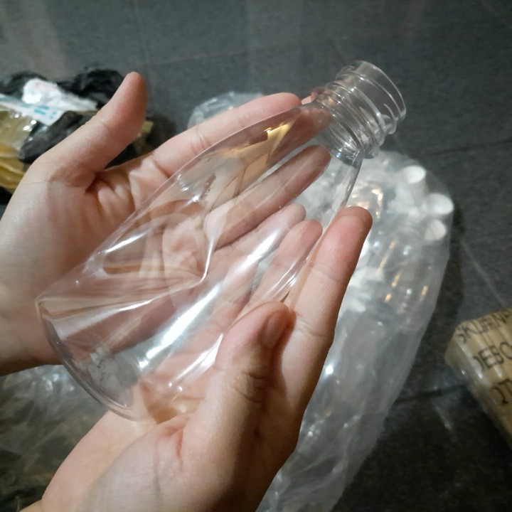 Botol Zamzam 80ml / Botol Plastik Zam Zam / Botol Kemasan Pet 80ml - Tutup Segel Long Neck