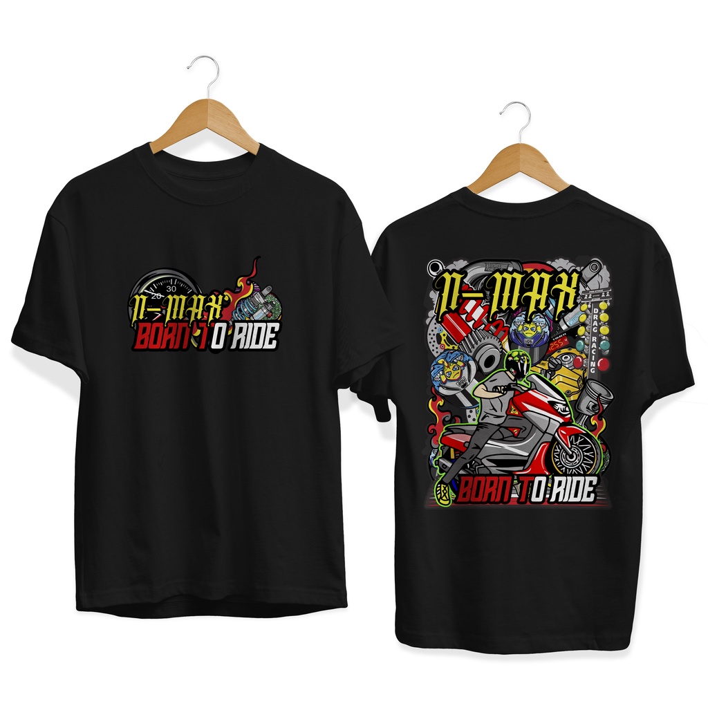 NEW KAOS T-SHIRT MOTOR NMAX RACING SPEED
