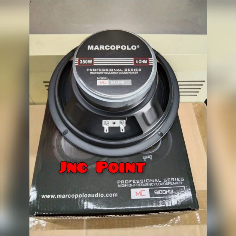 Speaker marcopolo 8 inch MC 8100 HW FULLRANGE ORIGINAL mc 8100hw mc8100hw