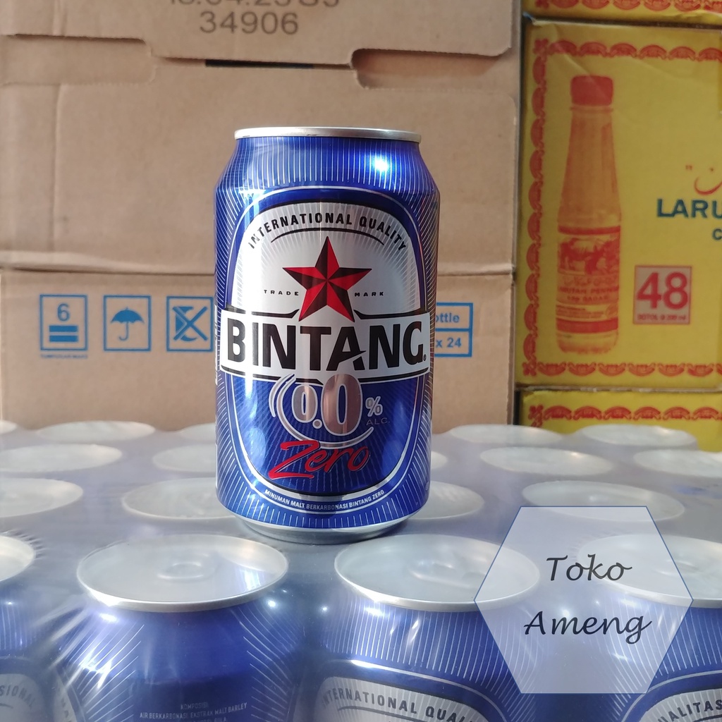 

Bintang Zero kaleng 330ml - 1 Dus (24pcs)