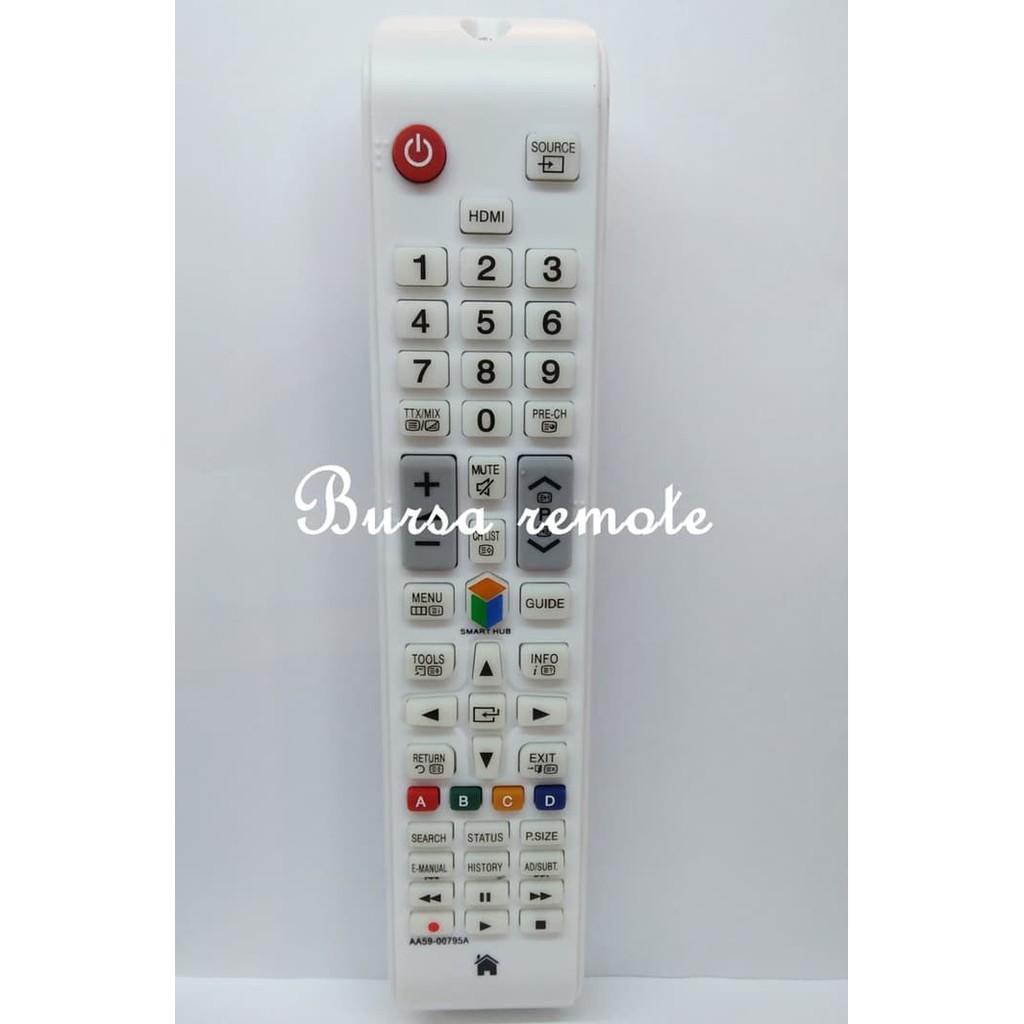 Remot REMOTE smart TV SAMSUNG LCD LED INTERNET Type 795A -ECERAN dan GROSIR