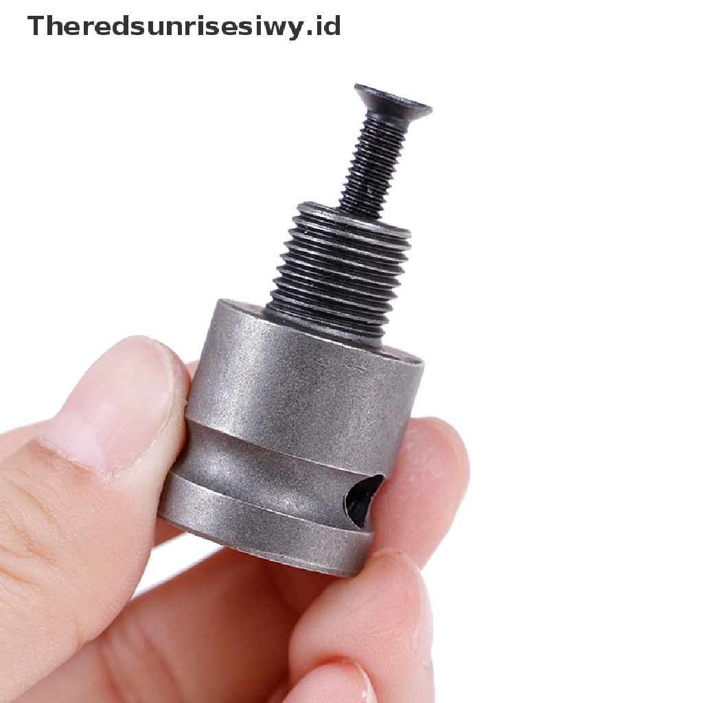 (Theredsunrisesiwy.Id) Adaptor Konverter Kunci Pas Impact 1 / 2-20unf Keyless 1 / 2 &quot;Dengan Sekrup