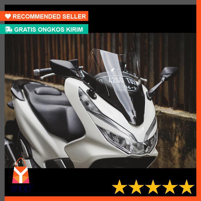 BAGUS BANGET  Windshield SECTBILL EVO PCX 150 2018