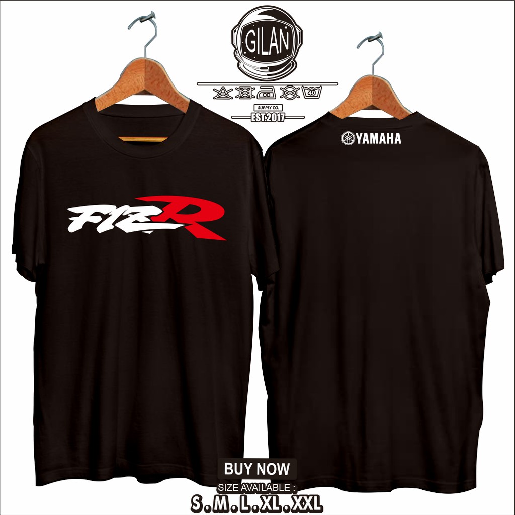 KAOS BAJU MOTOR YAMAHA F1ZR F1 ZR RACING OTOMOTIF LOGO -