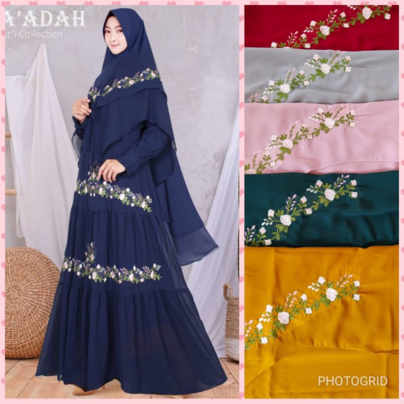 GAMIS CERUTY BORDIR BUNGA / GROSIR TANGAN PERTAMA TERMURAH