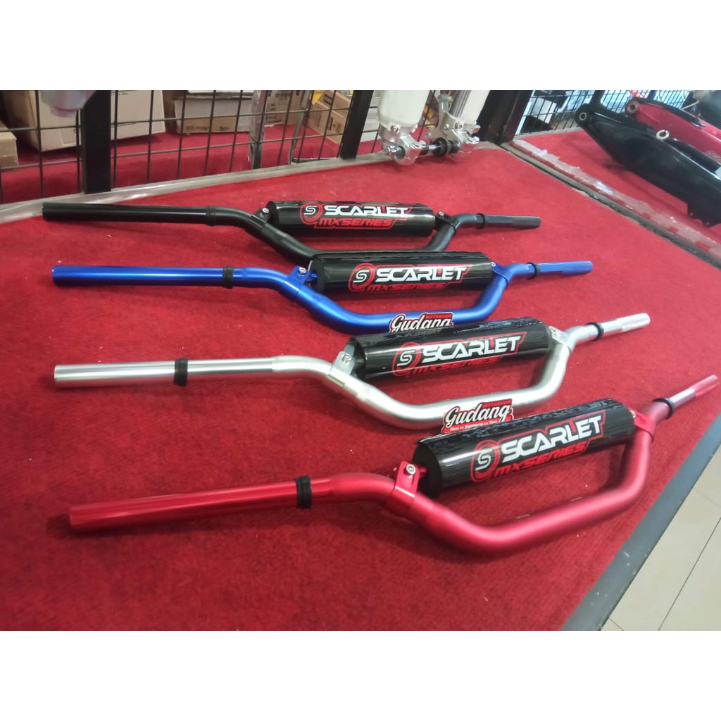 Stang Fatbar Setang Scarlet MX Twinwall 5 mm TRAIL SUPERMOTO KLX 150 BIGFOOT/DTRACKER CRF 150 L WR155 KTM