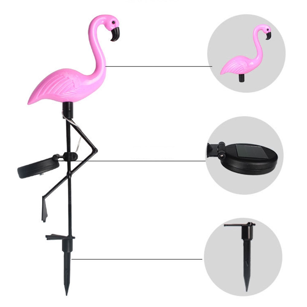 Garden Flamingo Waterproof Outdoor Pink Decoration Sculpture