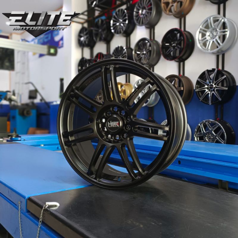 Velg HSR Boon Boroko R15x65 Lubang 5 Velg Mobil Ertiga Grandmax pickup