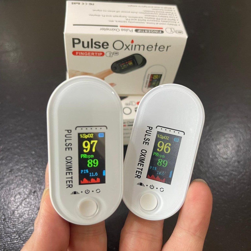 Fingertip pulse oxymeter Fingertip oximeter SpO2 LCD Full Colour LK88