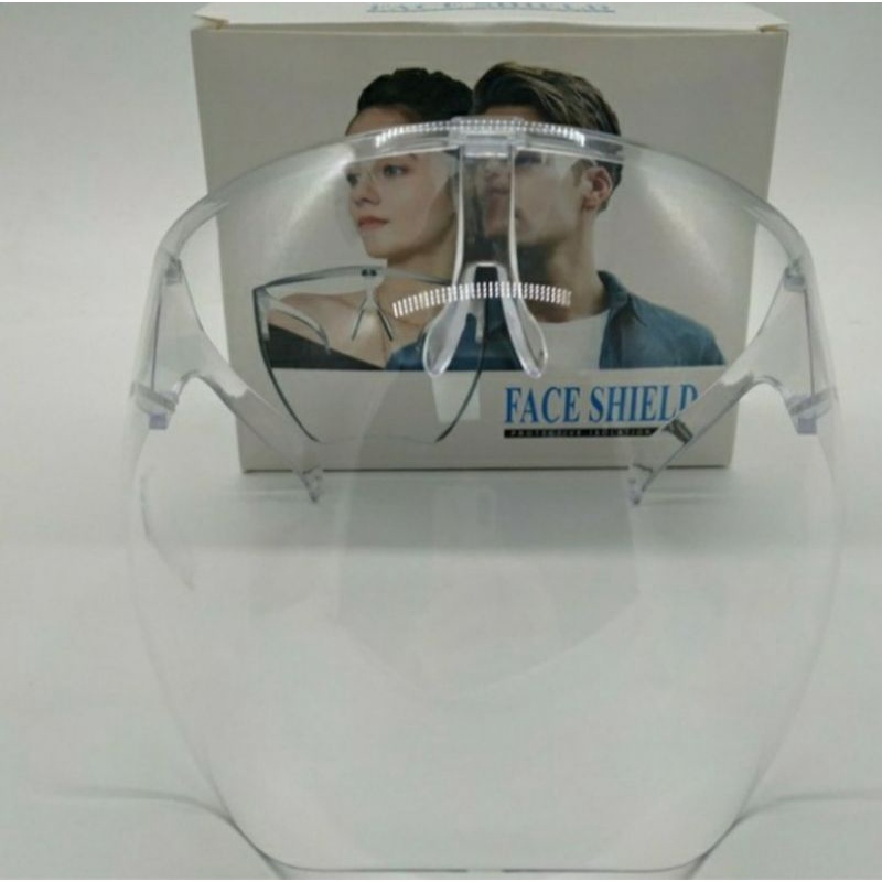 Face shield Akrilik Premium Acrylic - Faceshield Kacamata Sultan Akrilik Face Shield Nagita Acrylic