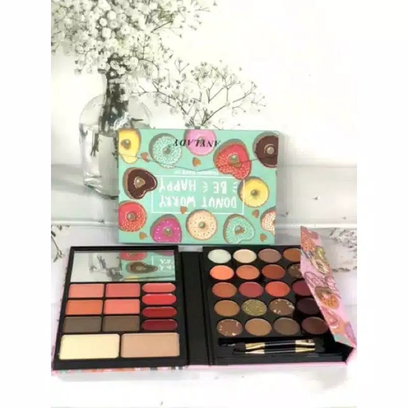 cod promo murah ANYLADY Donut Eyeshadow Palette Ready stock