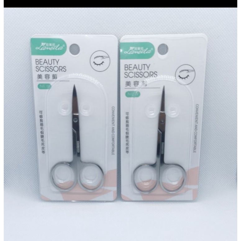 LAMEILA BEAUTY SCISSOR /GUNTING SKOT/GUNTING BULU HIDUNG/GUNTING ALIS