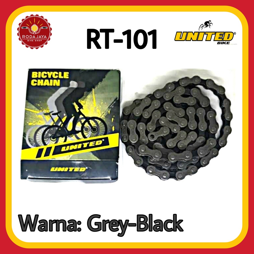 United Rantai Sepeda Single Speed BMX Fixie Warna Beragam