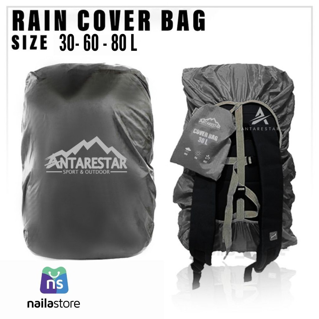 RB Rain Cover Bag Antarestar Jas Hujan Tasbagcover Cover Bag Raincoat outdoor Pelindung Tas Ransel