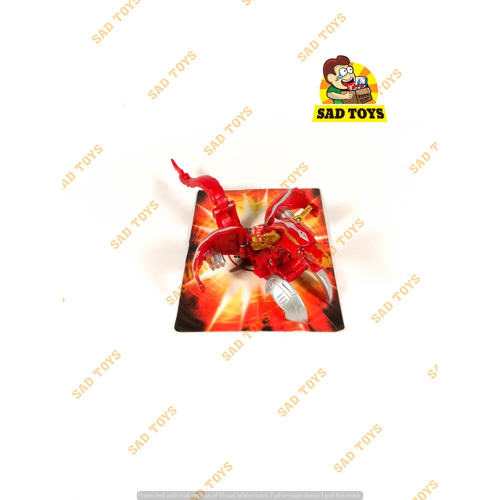 Bakugan BTD-03 Nata Nagina Pyrus Ori Sega Toys