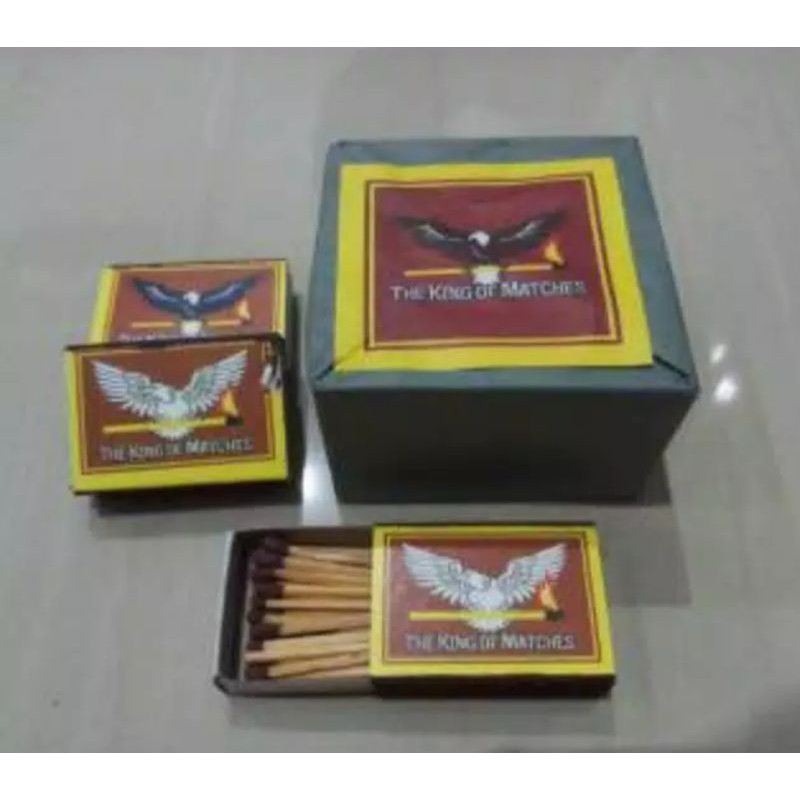 korek api kayu 1 pak isi 10 pcs