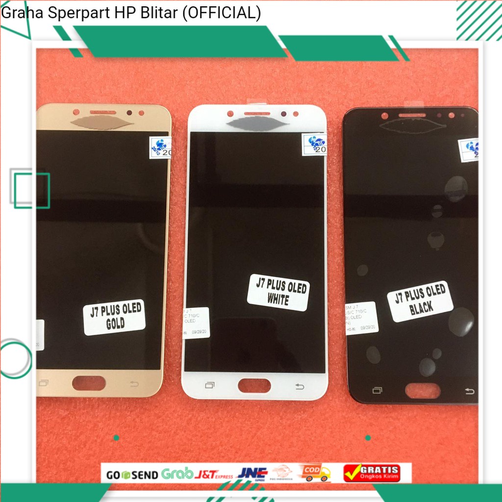 LCD TOUCHSCREEN SAMSUNG J7 PLUS / LCD TC SAMSUNG J7+ / LCD TS SAMSUNG C710F/DS FULLSET OLED