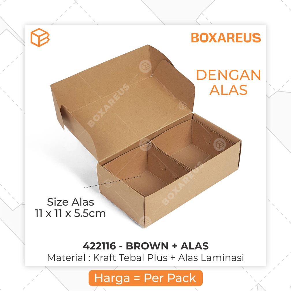 Toples Gift Box, Kotak, Dus, Kemasan, Cake Box, Packaging | DENGAN TRAY 422116 B (10 pcs)