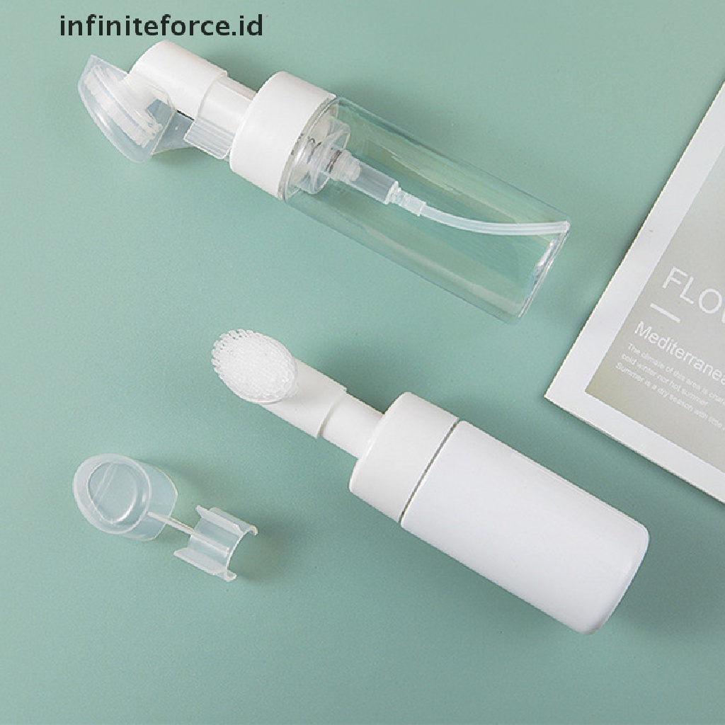 Infiniteforce.id Botol Pump Dispenser Sabun / Shampoo / Mousse Untuk Travel