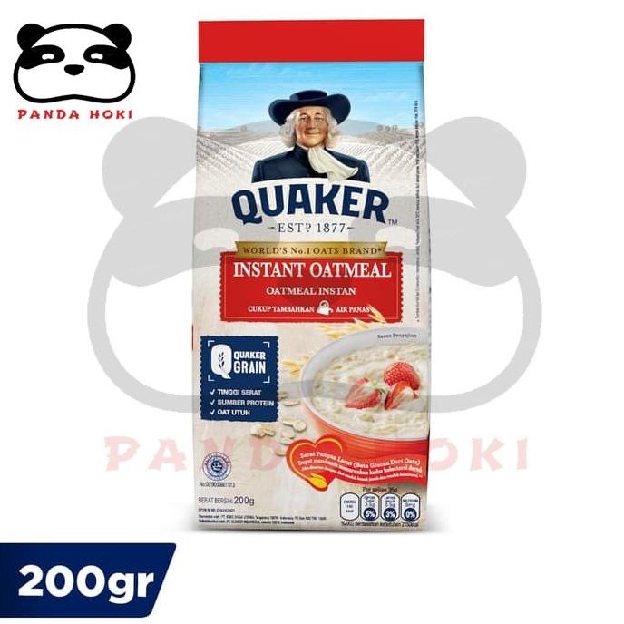 

Promo Awal tahun QUAKER INSTANT OATMEAL 200gr [ MERAH ] Promo Awal tahun