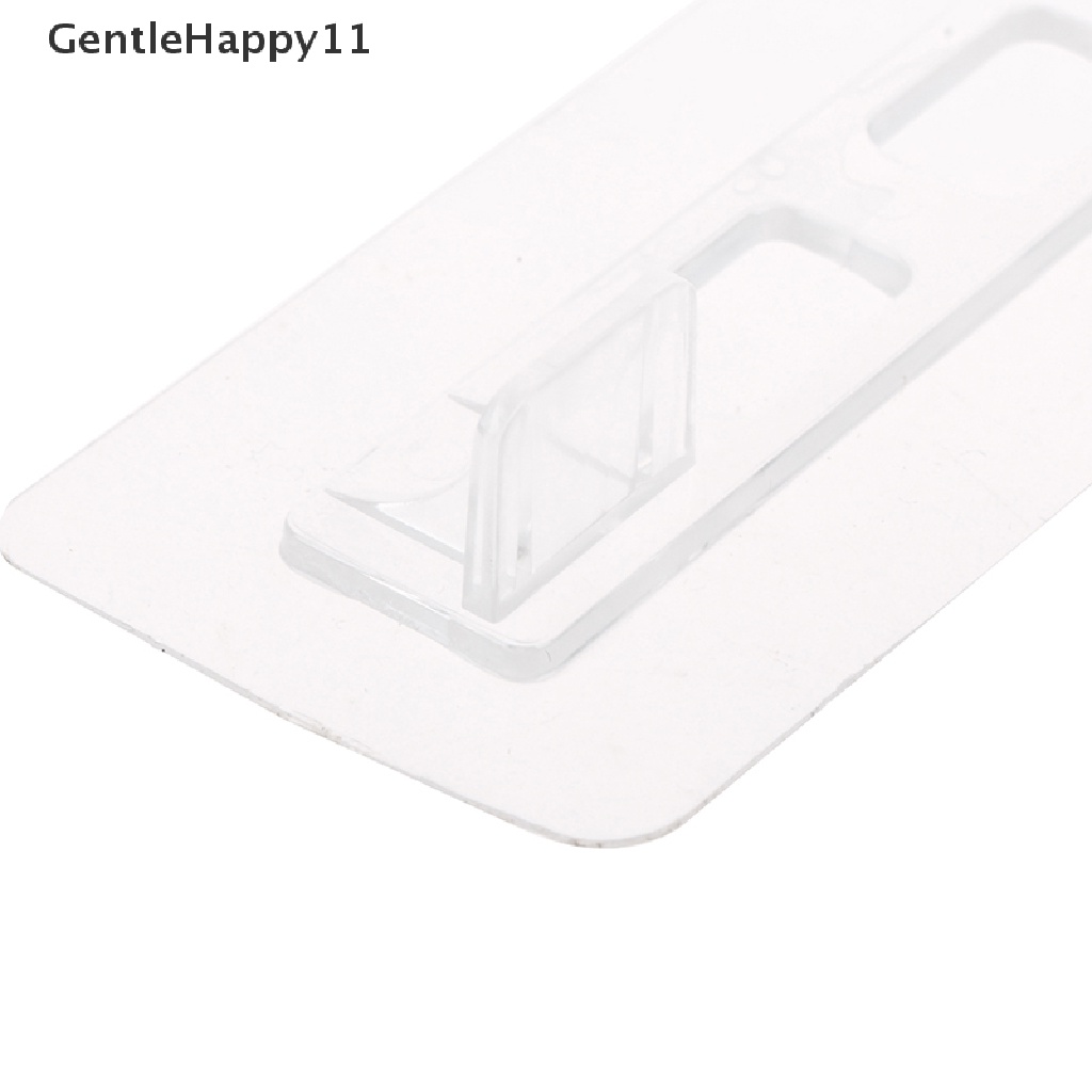 Gentlehappy 1PC Klip Penjepit Rak Gantung Dinding